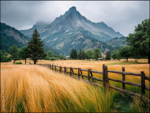 French farm countryside
