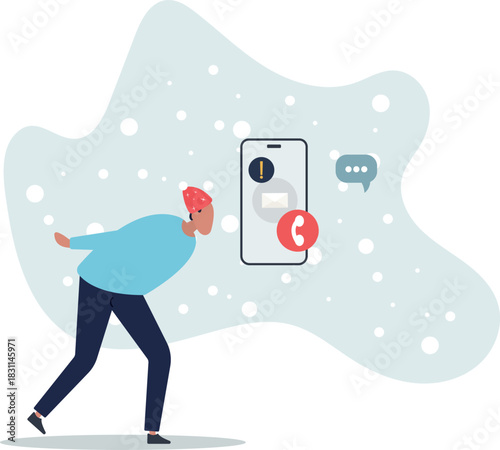 Stress management .prevent burnout.flat vector illustration.life and employment of people.