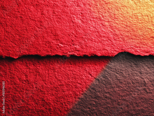 Red paper background