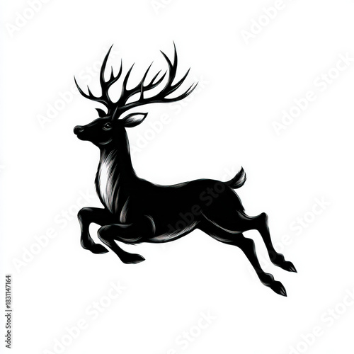 Surprizing Sleigh silhouett...