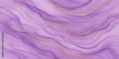 Shiny pink and purple silk fabric texture pattern background with soft violet satin light wave design