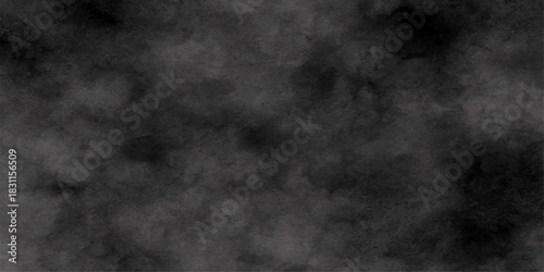 Dark smoke clouds billow with texture and motion against the black night sky, resembling a thick, stormy mist