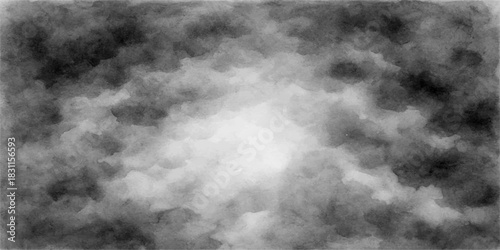Abstract dark smoke and cloud background with dramatic motion in the night sky