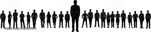 Business people silhouettes, professional teamwork, corporate leadership, office communication, negotiation success, partnership growth, business collaboration, strategy planning, career development