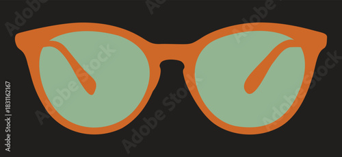 Beautifully designed colored glasses