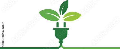 Eco friendly energy renewable green power sustainability environment concept