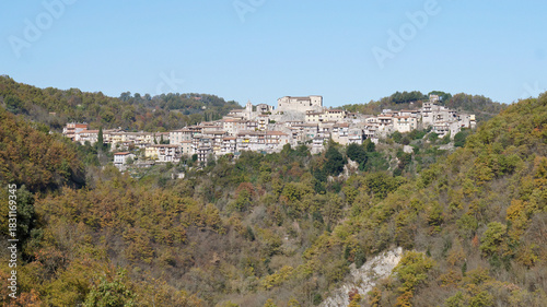 the small village of Posticciola, Rieti, Lazio, Italy
