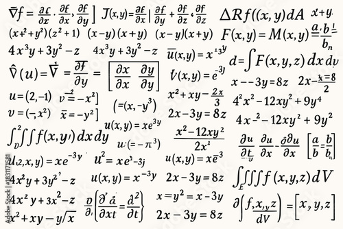 Cheat sheet for multivariable calculus (Matan-3) — almost everything you need for an exam on vector analysis, differential forms, and multiple integrals.