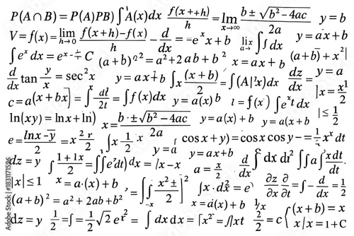 a classic mathematical meme called “Math Pic” or “Mathematical Porn.”