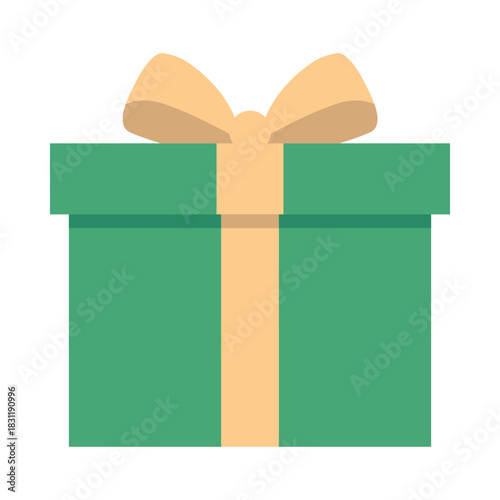christmas gift box vector illustration