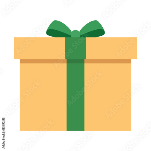 christmas gift box vector illustration