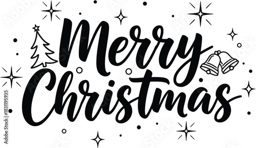 Christmas Greeting with Minimalist Flair