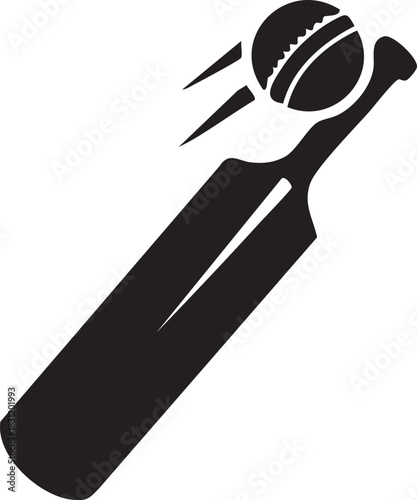 A detailed vector illustration of a traditional red leather cricket ball with prominent white stitching. Perfect for sports designs, game concepts, tournament promotions, and athletic branding.  