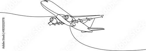 Generic aircraft illustration concept