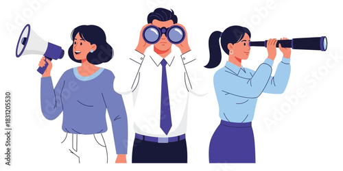 Business communication and search team