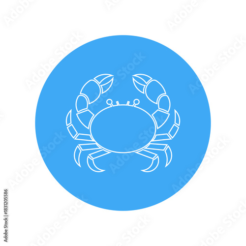 Ocean Crab Seafood Icon