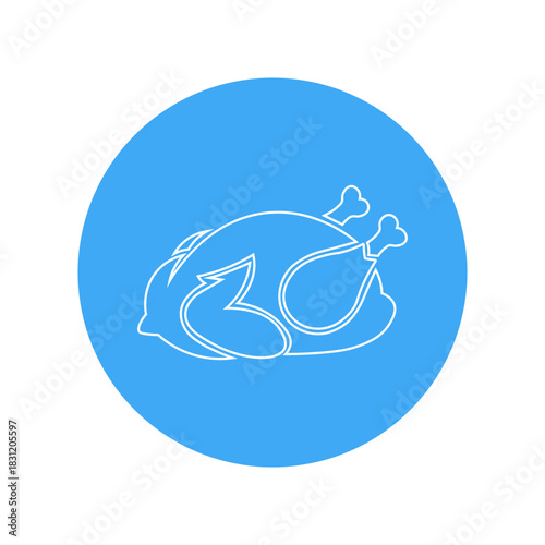 Roast Whole Chicken Icon