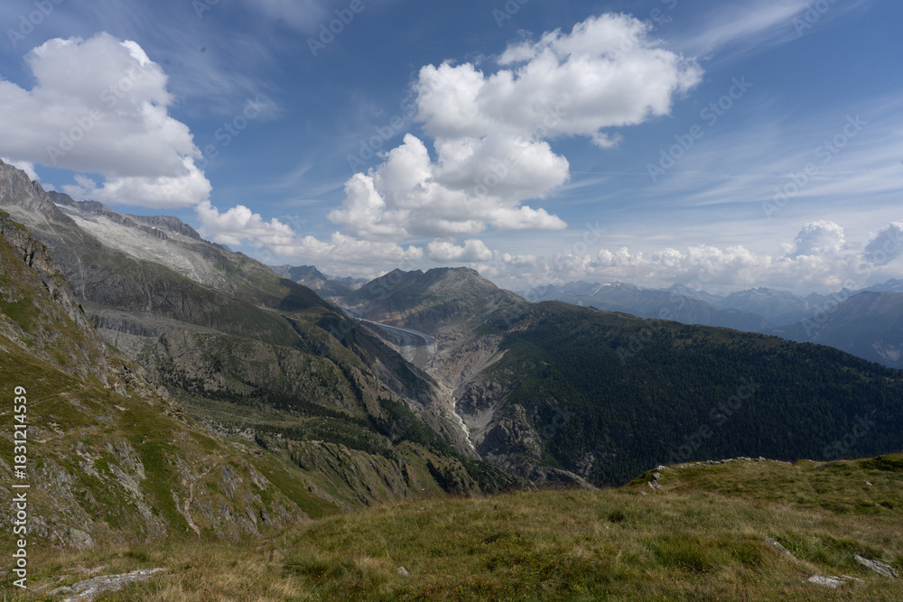 Fototapeta premium Landschaft Berge