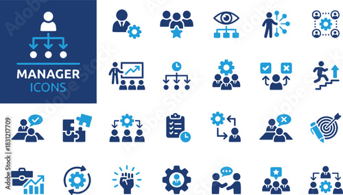 overseeing, illustration, growth, eye, hierarchy, style., collaboration, individual, representing, call, teamwork, setting, blue, career, organization, development, management, presented, strategic, c