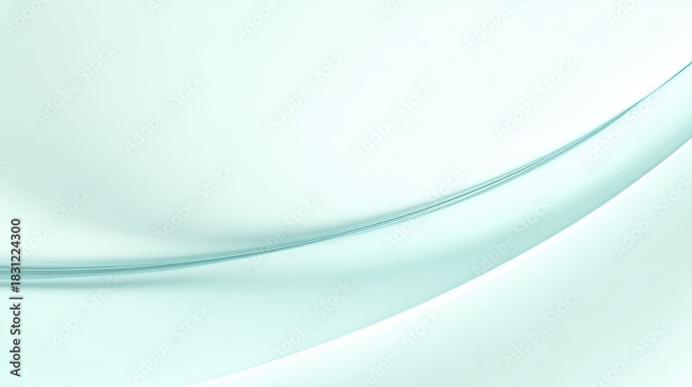 Obraz premium Elegant dental-themed background with abstract smiling arc and clean polished texture