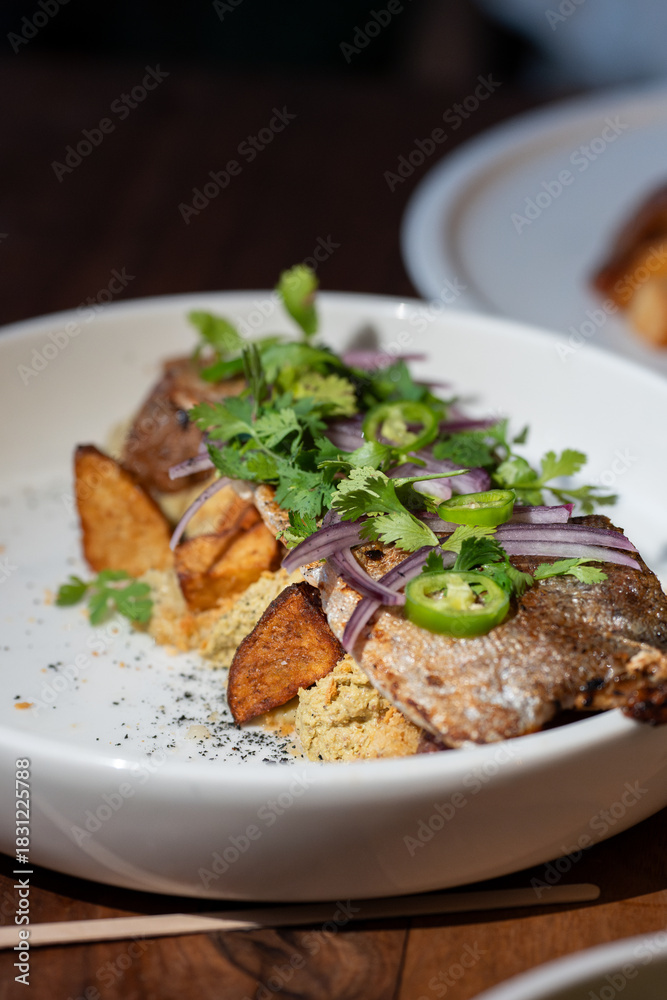 Fototapeta premium Comida deliciosa preparada