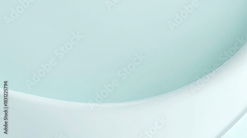 Elegant dental-themed background with abstract curved arc and clean polished texture