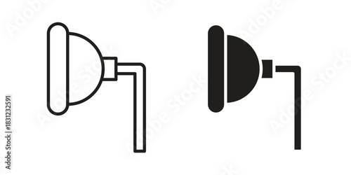 Anesthesia icon. vector symbol logo illustration line editable stroke flat design style isolated on white