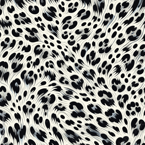 A stunning visual of abstract pattern leopard print, displaying the beauty of nature's design.