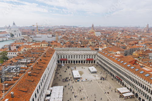 Wallpaper Mural Venice aerial view of Saint Mark's Square Torontodigital.ca