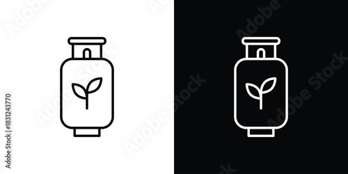 Biogas icon In Trendy Design Vector Eps 10