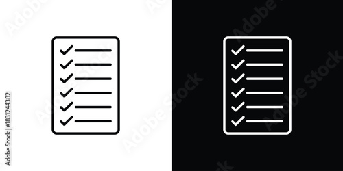 Checklist icon In Trendy Design Vector Eps 10