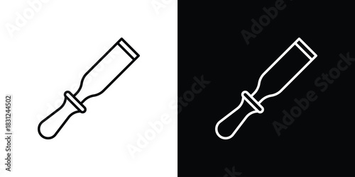Chisel icon In Trendy Design Vector Eps 10