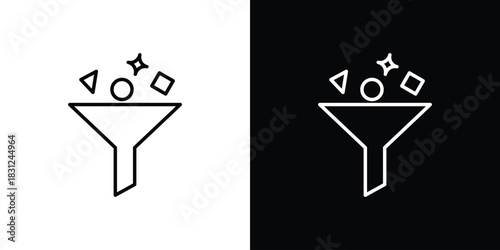 Content curation icon In Trendy Design Vector Eps 10