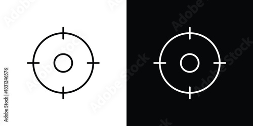 Focus icon In Trendy Design Vector Eps 10