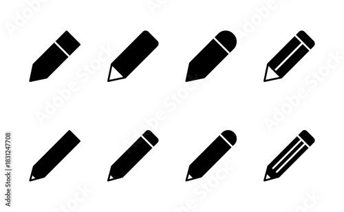 Pencil icon vector. pen sign and symbol. edit icon vector