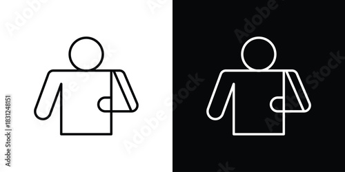 Injuries icon In Trendy Design Vector Eps 10