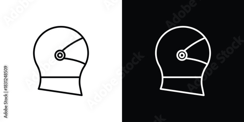 Knight helmet icon In Trendy Design Vector Eps 10