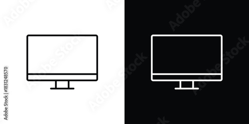 LCD icon In Trendy Design Vector Eps 10