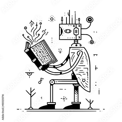 Unlock ancient secrets with this wise wizard and his mystical book are you ready to dive in and explore today?