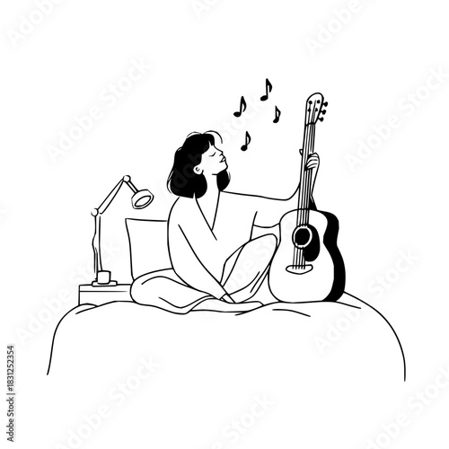 Drift off to dreamland with your favorite tunes a serene escape awaits embrace the tranquility tonight