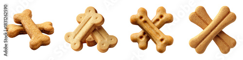 Delicious bone shaped dog biscuits, crunchy treats to reward your loyal companion, show love with these tasty snacks, a perfect pet food for happy healthy dogs