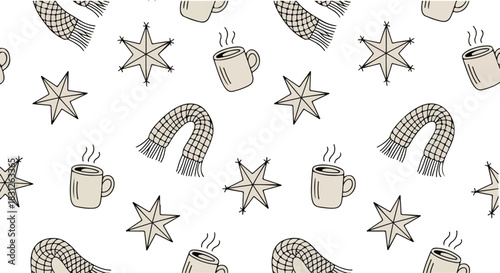 Starfish and seashell collection on sand for a tropical summer beach vacation