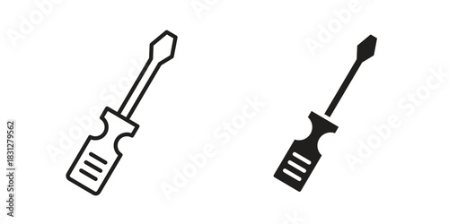 Screwdriver icon for your website design, logo, app, UI. EPS10