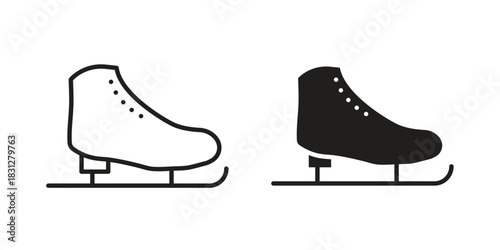 Skating icon for your website design, logo, app, UI. EPS10