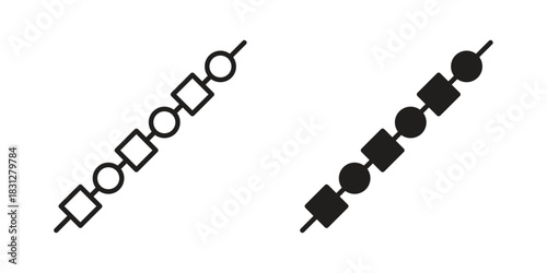 Skewer icon for your website design, logo, app, UI. EPS10