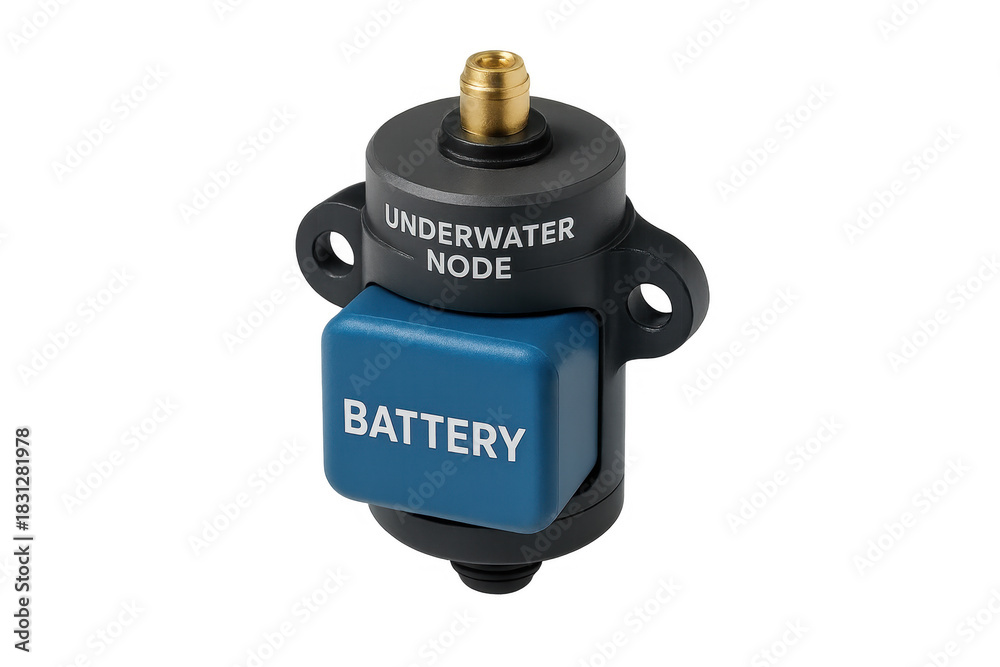Obraz premium Underwater node battery pack component technology