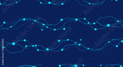 abstract network background with interconnected nodes for data visualization and futuristic technology presentation illustrating connection communication