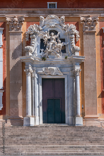 Renaissance Basilica di Santa Maria Assunta di Carignano (from 1522). GENOA, ITALY.