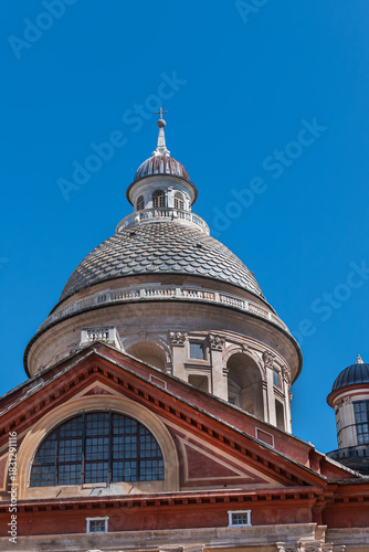 Renaissance Basilica di Santa Maria Assunta di Carignano (from 1522). GENOA, ITALY.