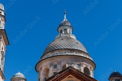 Renaissance Basilica di Santa Maria Assunta di Carignano (from 1522). GENOA, ITALY.